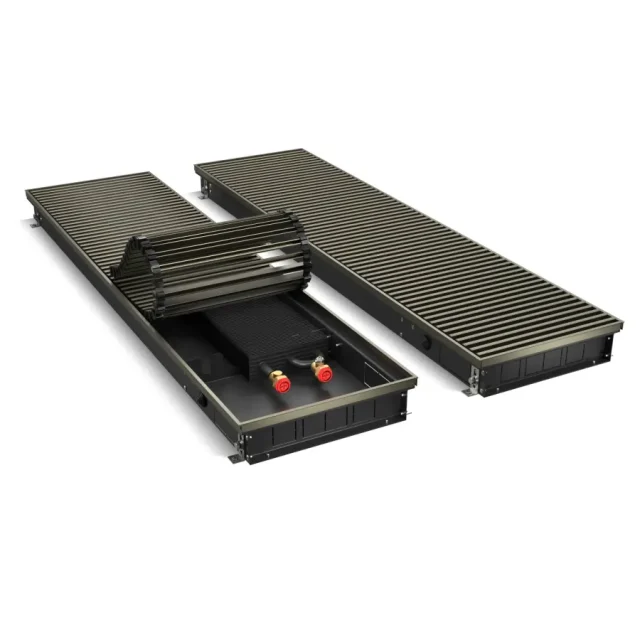 Конвектор внутрипольный Royal Thermo ATRIUM-75/300/2400-DG-U-DB