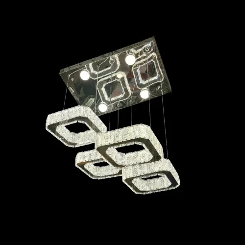 Подвесная хрустальная люстра Cable Mini Square