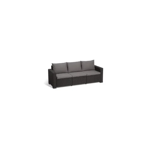 Диван Калифорния 3-х местный (California 3 Sofa), графит