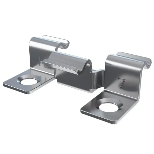 Клипса HILST Premium 3D (металл), 7мм (упак. 100шт)