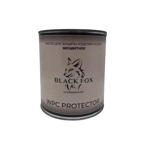 Масло Black Fox WPC Protector для террасной доски ДПК 2,5л (прозрачное)