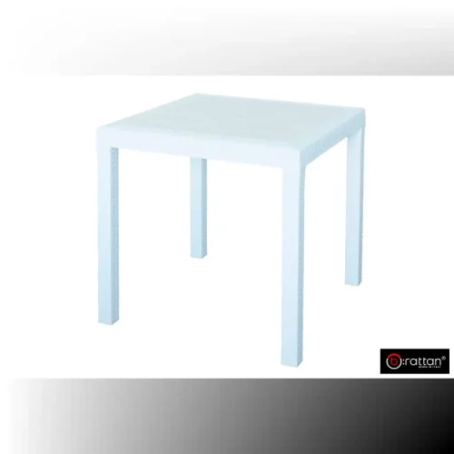 Стол B:rattan Dallas 800*800мм, белый