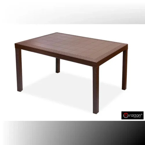 Стол B:rattan Houston 1500*900мм, коричневый