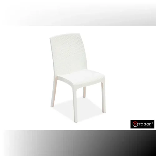 Стул B:rattan VIRGINIA без подлокотников, белый
